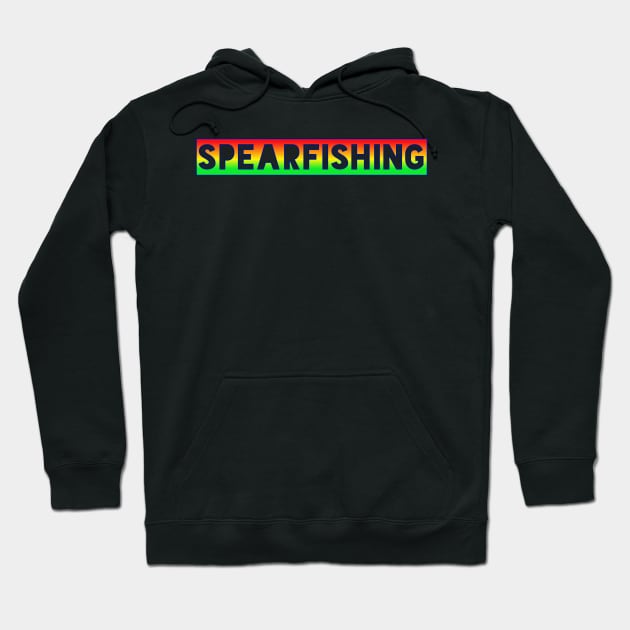 Spearfishing Hoodie by Coreoceanart